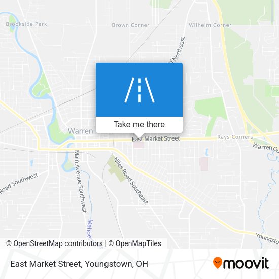 Mapa de East Market Street