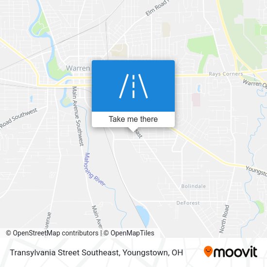 Mapa de Transylvania Street Southeast