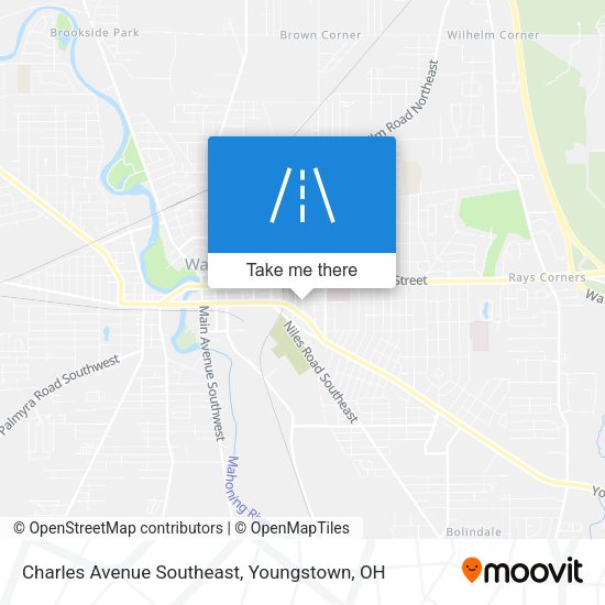 Charles Avenue Southeast map