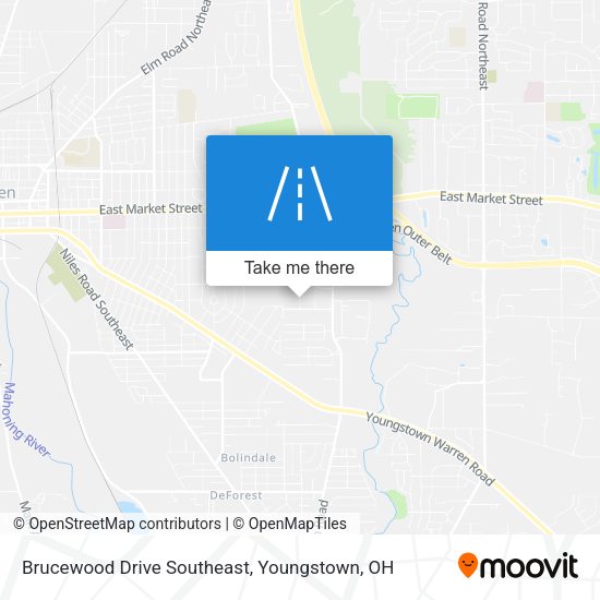 Mapa de Brucewood Drive Southeast
