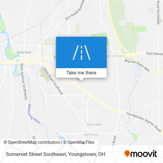 Mapa de Somerset Street Southeast