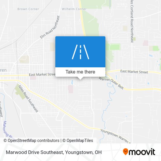 Marwood Drive Southeast map