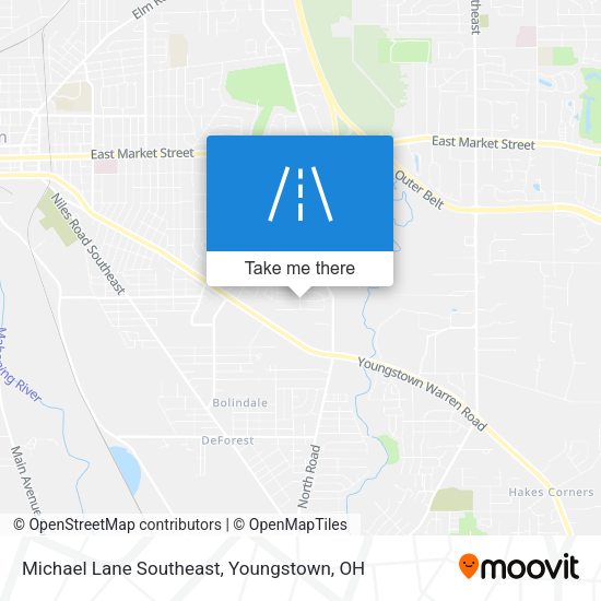 Mapa de Michael Lane Southeast