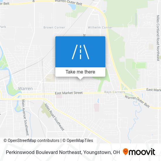 Perkinswood Boulevard Northeast map