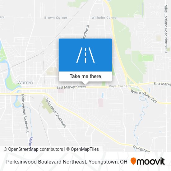 Mapa de Perksinwood Boulevard Northeast