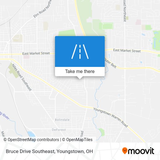 Bruce Drive Southeast map