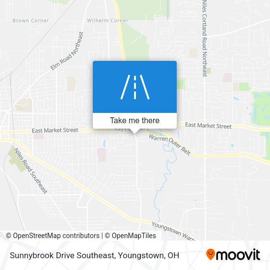 Mapa de Sunnybrook Drive Southeast