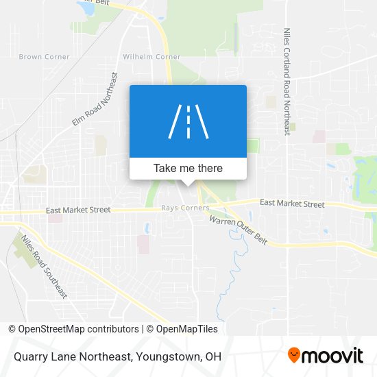 Quarry Lane Northeast map