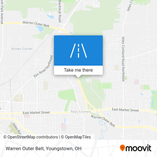Warren Outer Belt map