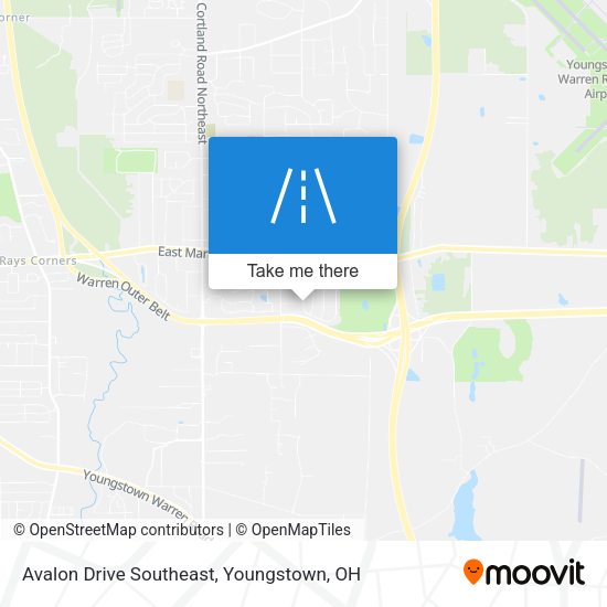 Avalon Drive Southeast map