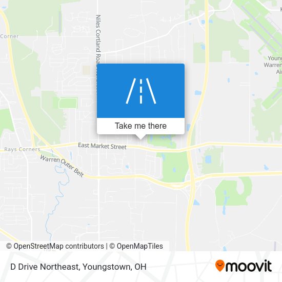 Mapa de D Drive Northeast
