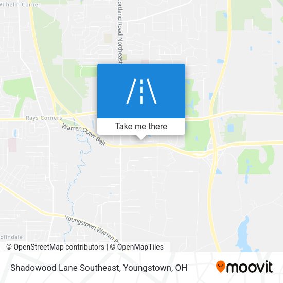 Mapa de Shadowood Lane Southeast