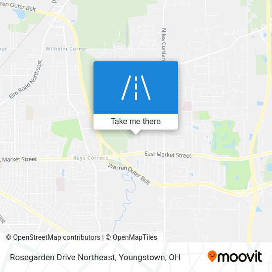 Mapa de Rosegarden Drive Northeast