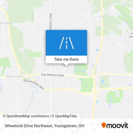 Wheelock Drive Northeast map