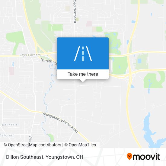 Mapa de Dillon Southeast
