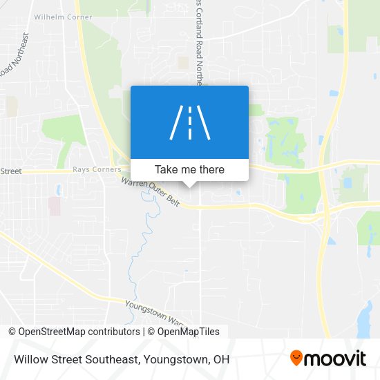 Mapa de Willow Street Southeast