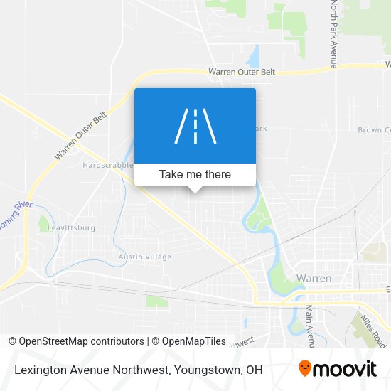 Lexington Avenue Northwest map
