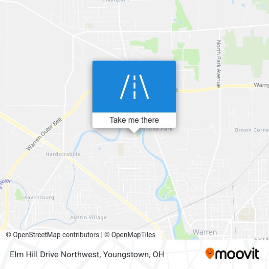 Mapa de Elm Hill Drive Northwest