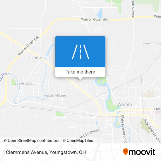 Clemmens Avenue map