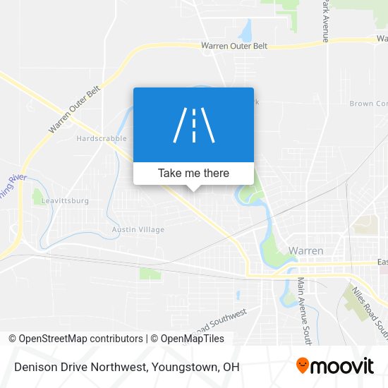 Denison Drive Northwest map
