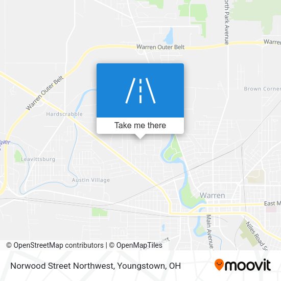 Mapa de Norwood Street Northwest