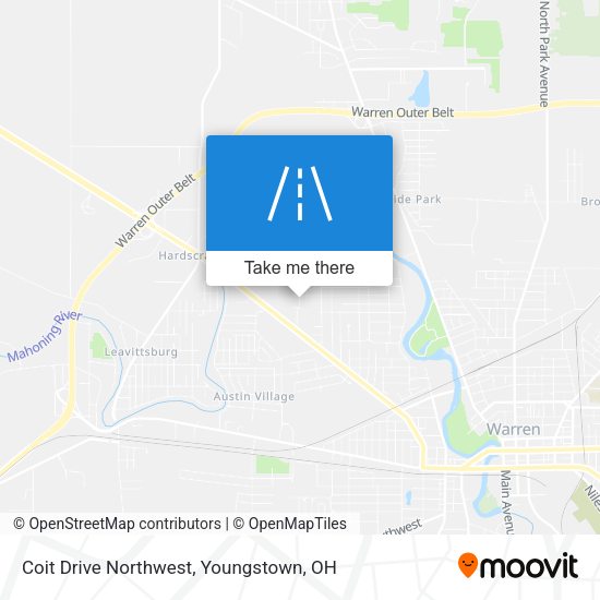 Coit Drive Northwest map