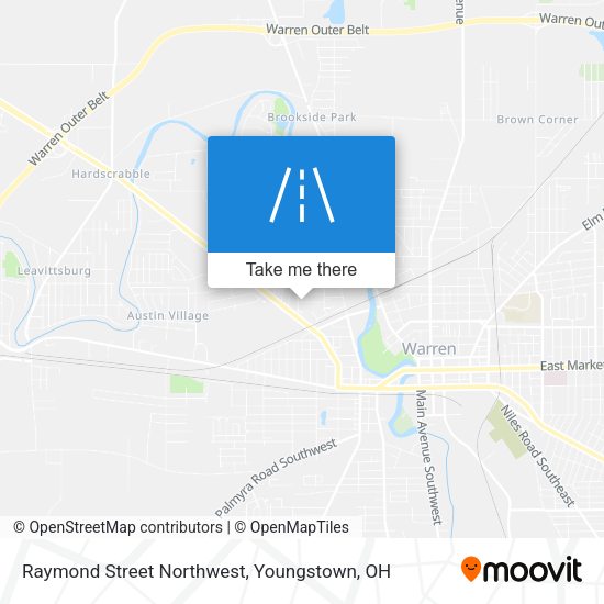 Mapa de Raymond Street Northwest