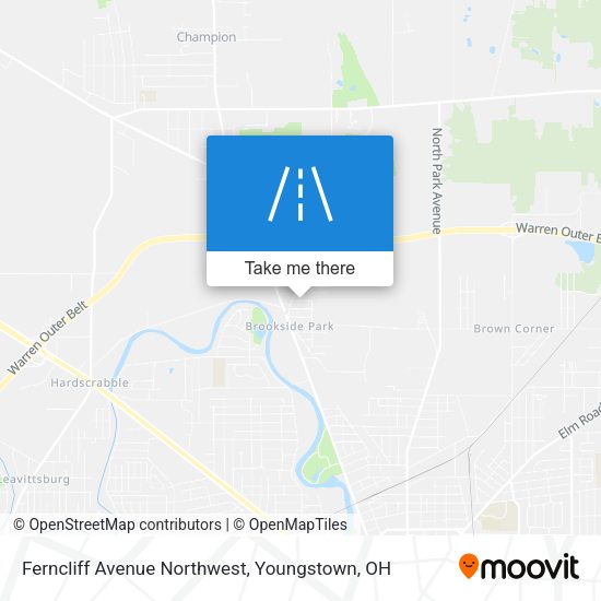 Mapa de Ferncliff Avenue Northwest