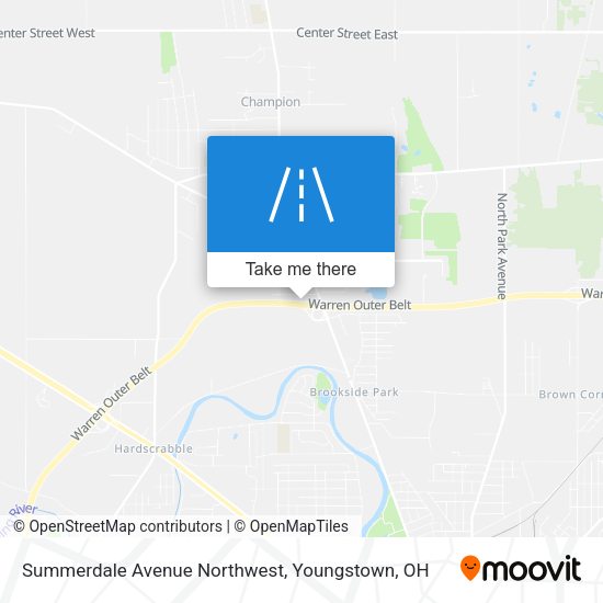 Summerdale Avenue Northwest map
