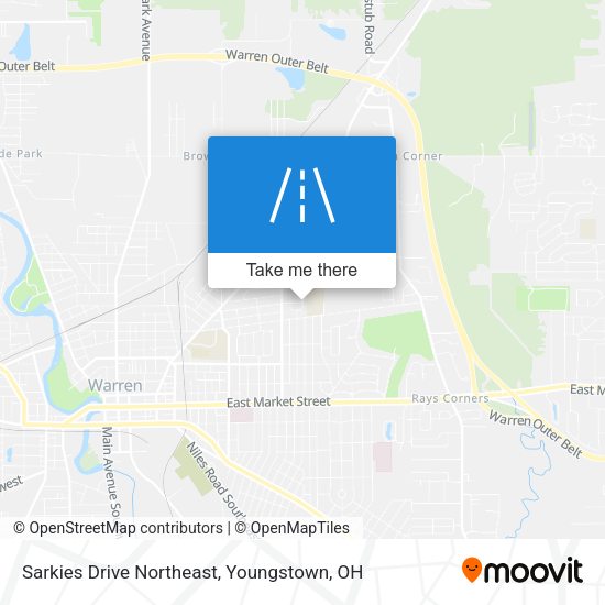 Sarkies Drive Northeast map