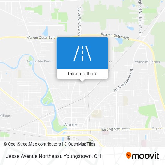 Mapa de Jesse Avenue Northeast