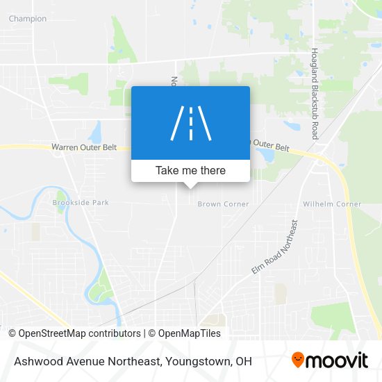 Mapa de Ashwood Avenue Northeast