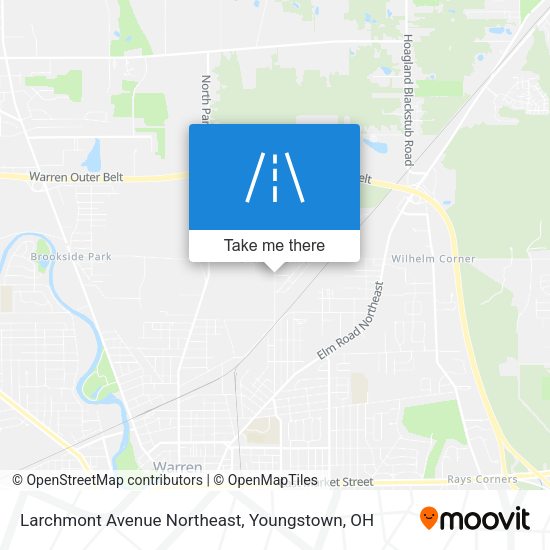 Larchmont Avenue Northeast map