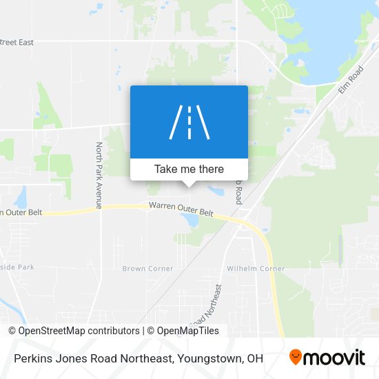 Mapa de Perkins Jones Road Northeast