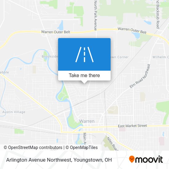 Mapa de Arlington Avenue Northwest