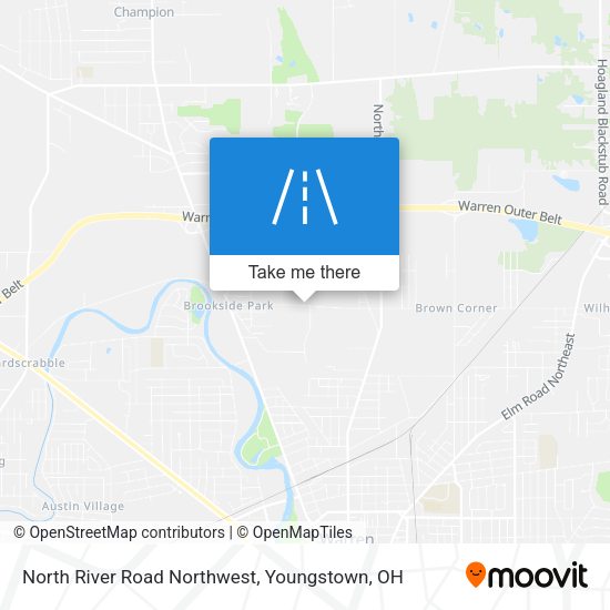 North River Road Northwest map