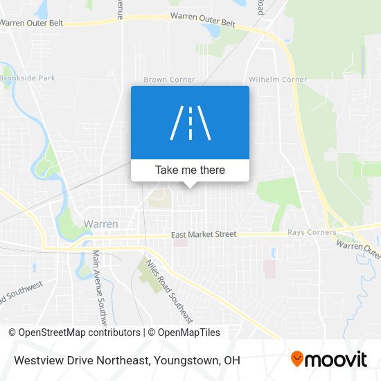 Westview Drive Northeast map