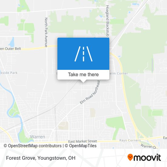 Forest Grove map