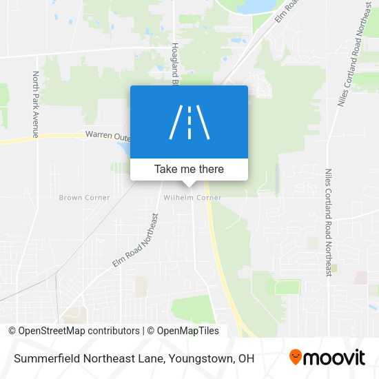Mapa de Summerfield Northeast Lane