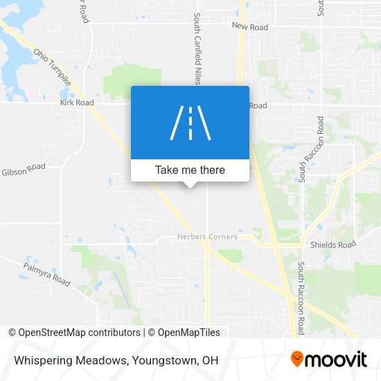 Mapa de Whispering Meadows