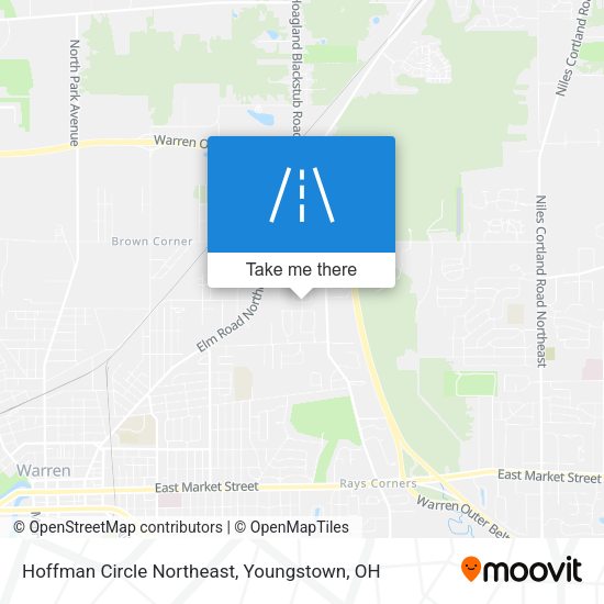 Hoffman Circle Northeast map