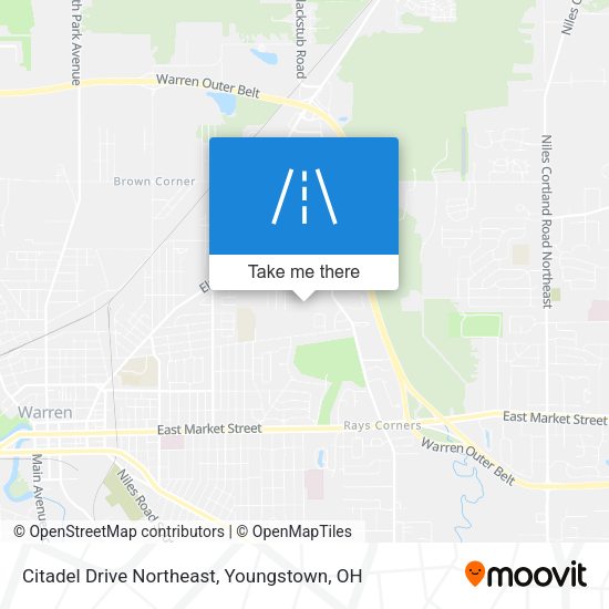 Mapa de Citadel Drive Northeast