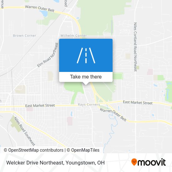 Mapa de Welcker Drive Northeast