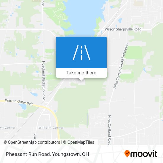 Pheasant Run Road map
