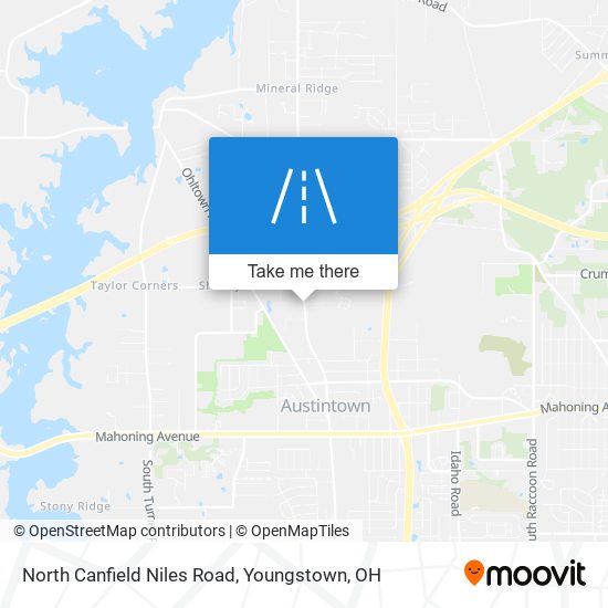 Mapa de North Canfield Niles Road