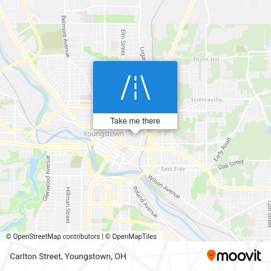 Mapa de Carlton Street