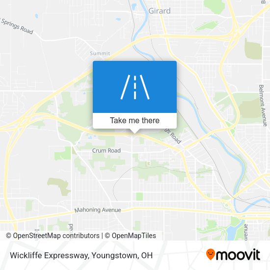 Wickliffe Expressway map