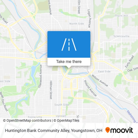 Mapa de Huntington Bank Community Alley