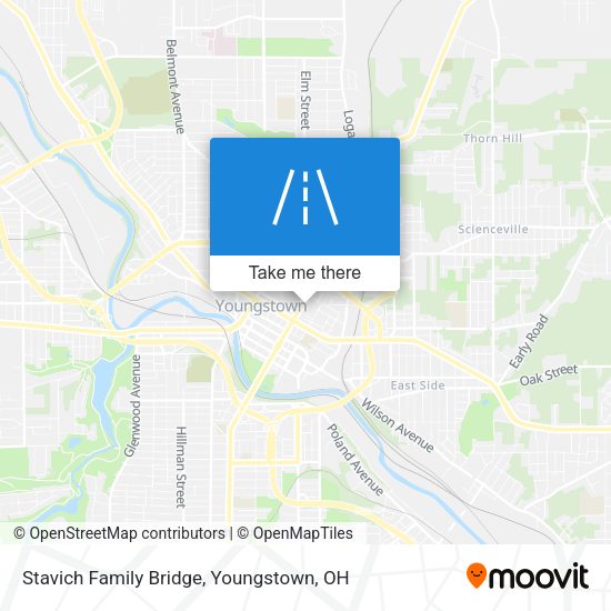 Mapa de Stavich Family Bridge
