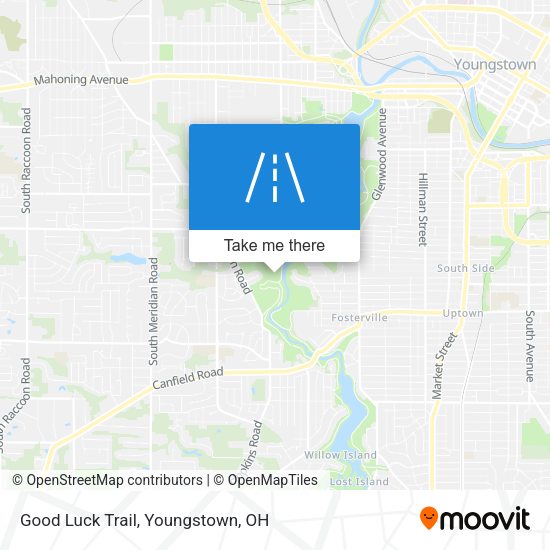 Mapa de Good Luck Trail